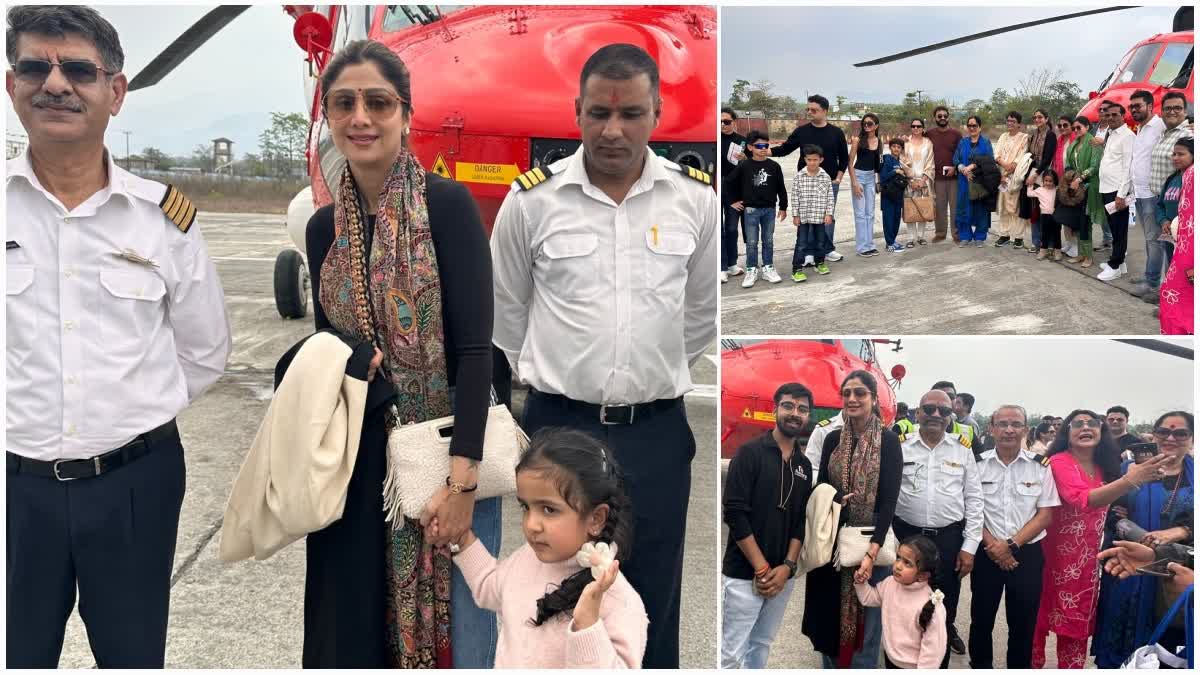 bollywood actress shilpa shetty kedarnath visit