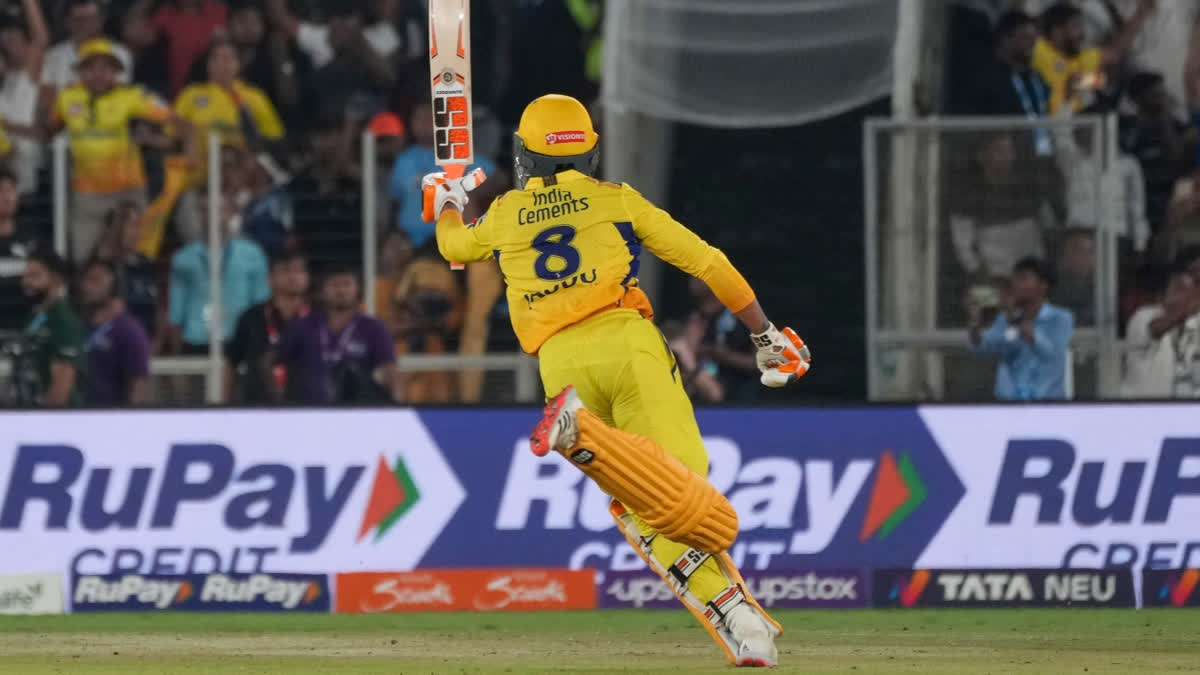 Ahead of the Chennai Super Kings (CSK) vs Gujarat Titans clash at IPL 2023 final venue- Narendra Modi Stadium in Ahmedabad, all-rounder Ravindra Jadeja recreates the 2023 Indian Premier League (IPL) celebration where he runs towards former skipper MS Dhoni, who lifts him with wet eyes.