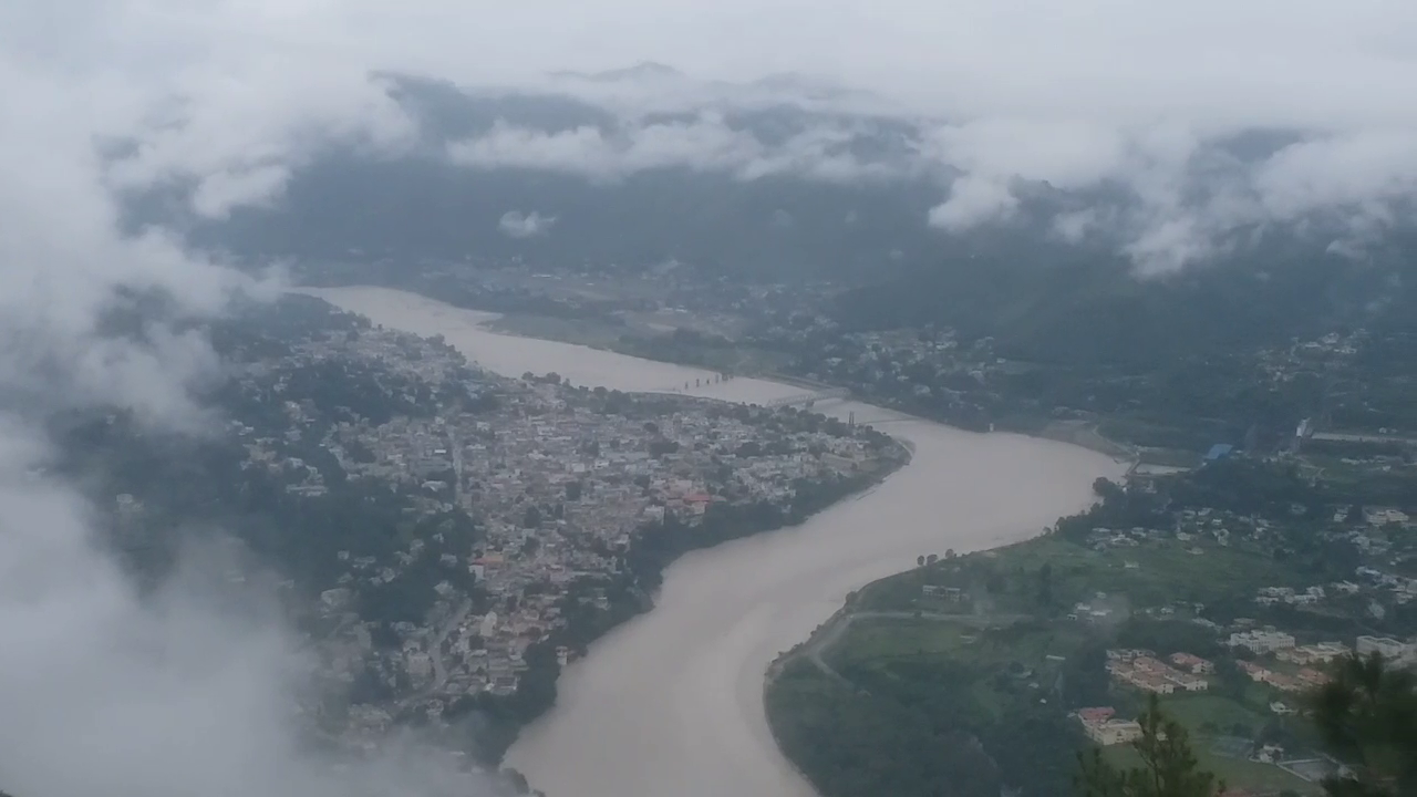 Rain in Srinagar