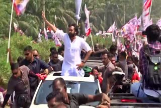 Pawan Kalyan Road Show in Pithapuram