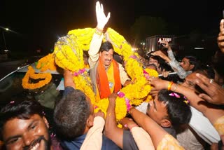 Dewas CM Mohan Yadav road show