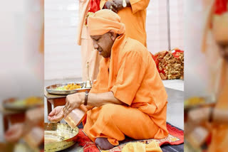 Uttar Pradesh Chief Minister Yogi Adityanath on the occasion of 'Akshaya Tritiya' offered prayers at Gorakhnath Temple.