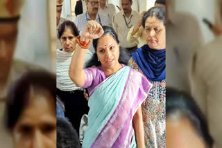Justice Swarana Kanta Sharma listed the matter for hearing on May 24. K Kavitha was arrested from her Banjara Hills residence on March 15 in an alleged corruption and money laundering case.