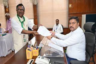 JMM candidate Nalin Soren filed nomination from Dumka Lok Sabha seat