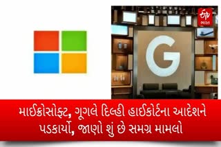 માઈક્રોસોફ્ટ, ગૂગલે દિલ્હી હાઈકોર્ટના આદેશને પડકાર્યો, જાણો શું છે સમગ્ર મામલો