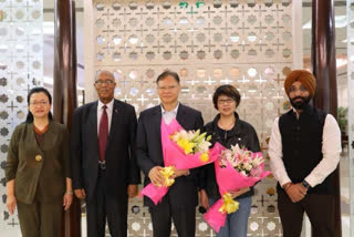 The newly appointed Chinese Ambassador to India Xu Feihong arrived in New Delhi on Friday to assume office, according to the Chinese Embassy in India