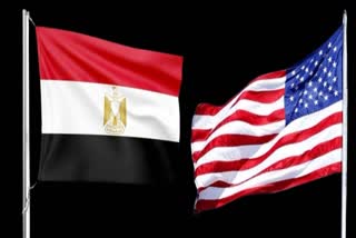 flag of egypt and usa