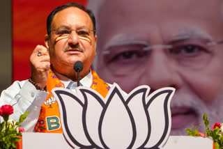 BJP president J P Nadda on Friday slammed the opposition INDIA bloc, calling its constituents "corrupt" and said their leaders were "either on bail or in jail."