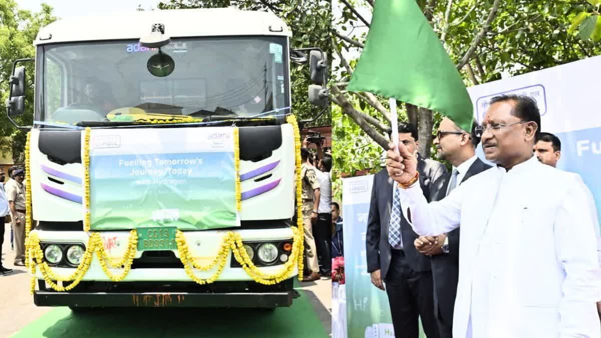 Revolutionizing Transport: India's First Hydrogen Fuel Truck Launched in Raipur