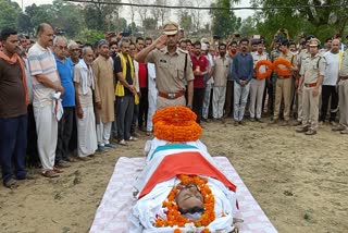 head constable funeral in Satna
