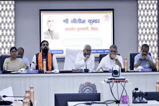 Nitish Kumar High level meeting