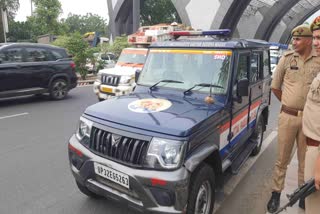 नोएडा पुलिस एलर्ट