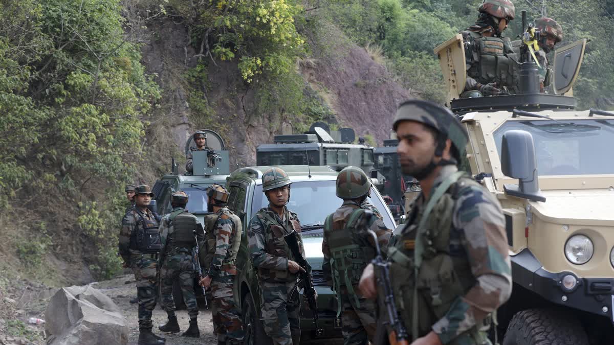 Security forces launch search operation after terror attack on a yatri bus in Jammu and Kashmir's Reasi district