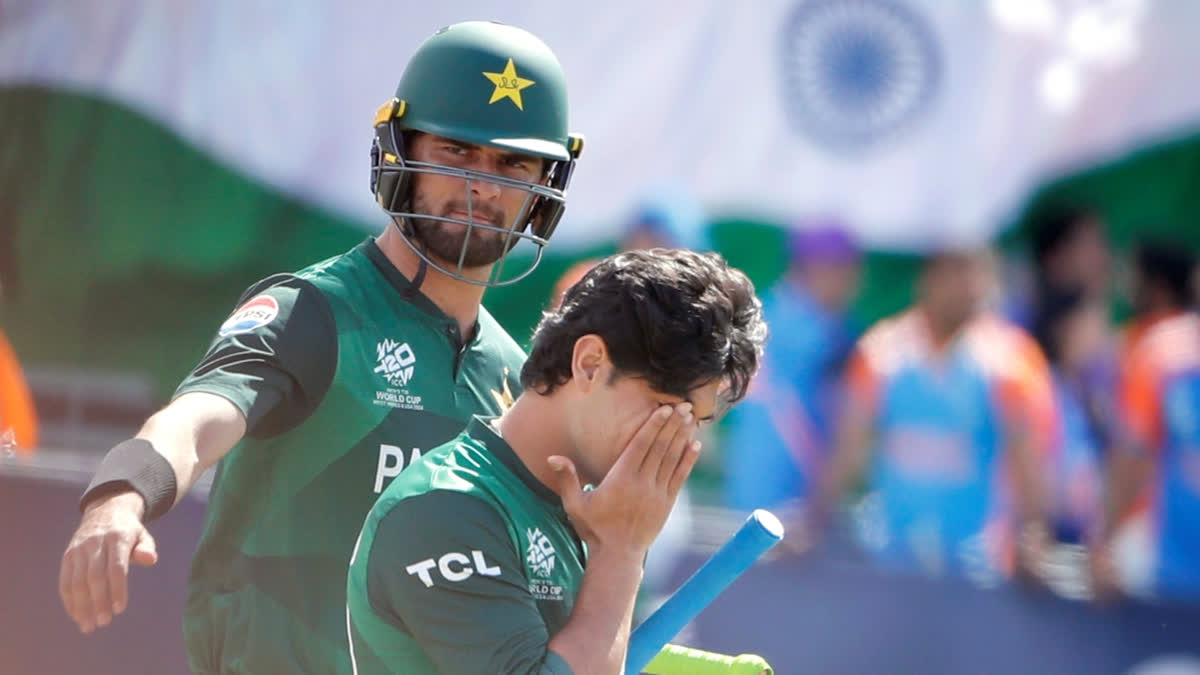 Speedster Naseem Shah couldn't control his tears and broke down after putting in a tremendous effort to take Pakistan home with the bat in the last over against India at Nassau International Cricket Stadium on Sunday.