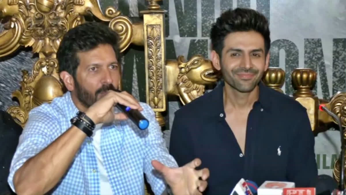 Director Kabir Khan and actor Kartik Aaryan