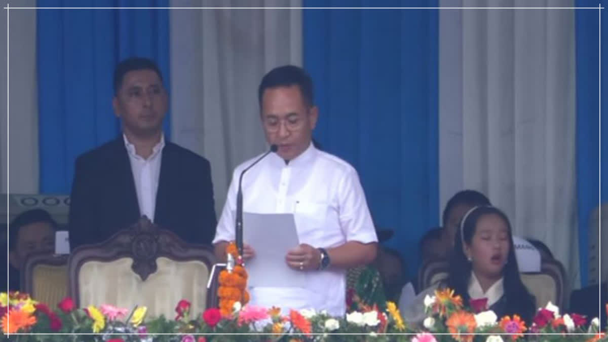 Prem Singh Tamang Takes Oath as CM