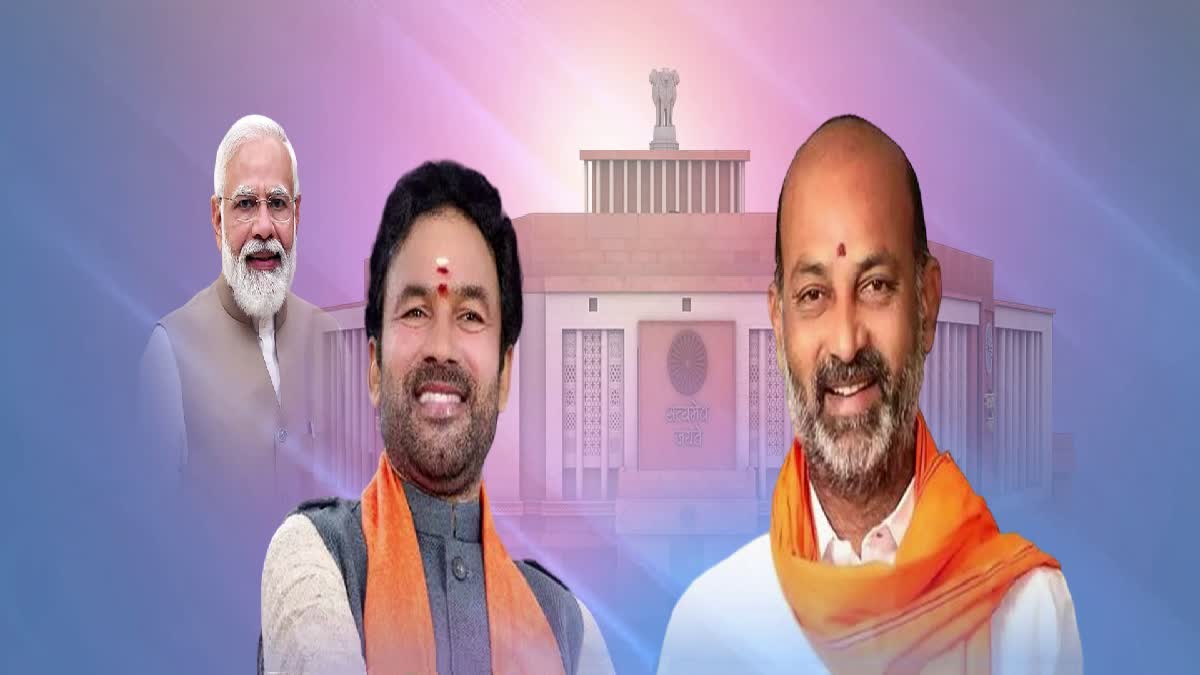 Kishan Reddy and Bandi Sanjay as a Central Ministers