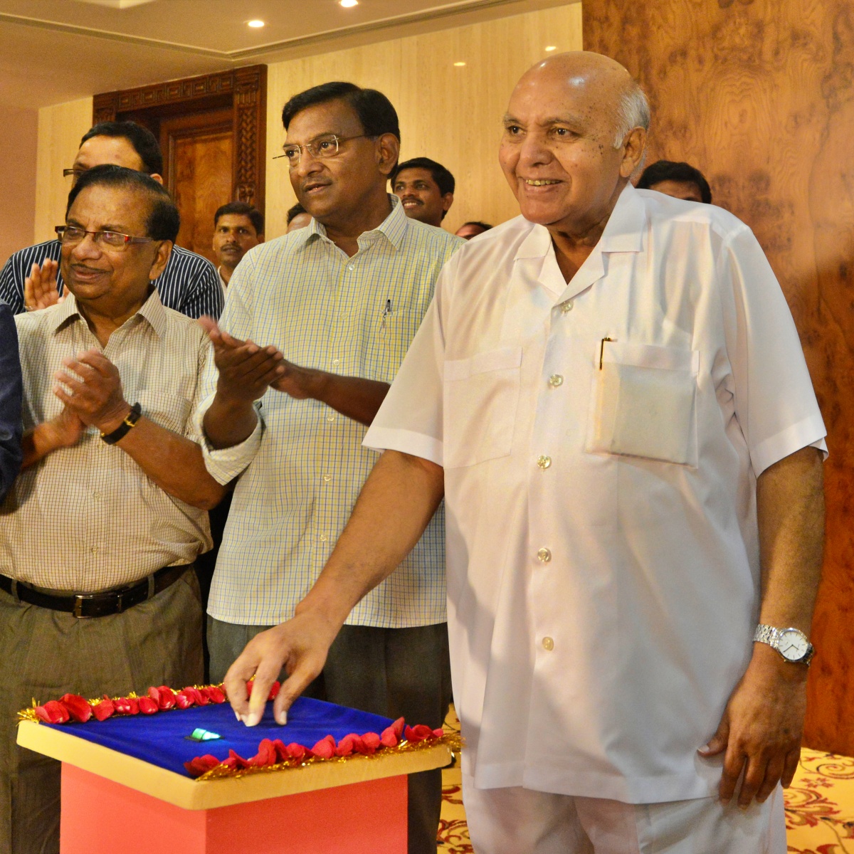 Ramoji Rao Leaves Will to Employees