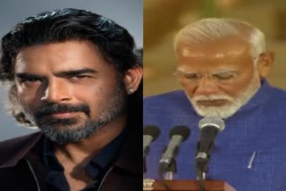 R MADHAVAN  NARENDRA MODI AS THIRD PM  CONGRATULATES MODI  നരേന്ദ്ര മോദി മൂന്നാമതും പ്രധാനമന്ത്രിയായി