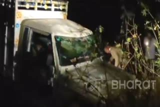 Two Killed, 13 Injured As Pickup Van Falls Into Ditch in Nainital