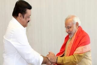 Suresh Gopi (Left) and Prime Minister Modi (Right)