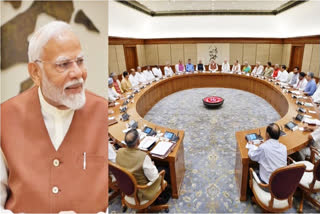 Prime Minister Narendra Modi's maiden cabinet meeting at 7LKM on Monday, June 10, 2024