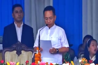 Prem Singh Tamang takes oath as Sikkim CM