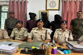Three criminals arrested with weapons in Godda