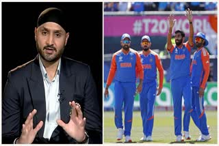 Harbhajan Singh and Team India players