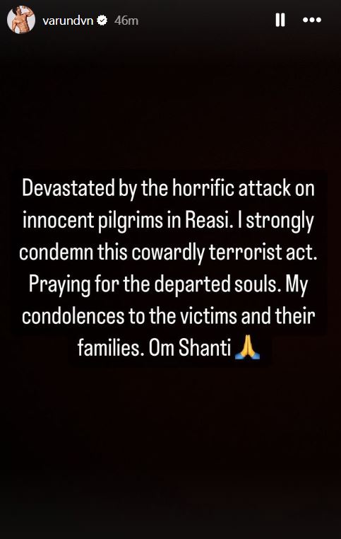 'All Eyes on Reasi': Kangana Ranaut, Varun Dhawan, Anupam Kher and Others React As 9 Dead in J-K's Reasi Terror Attack