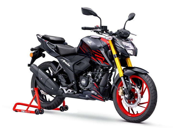 2025 TVS Apache RTR 200 4V Launched in India at Rs. 1.54 Lakh