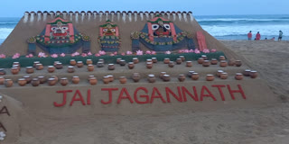 SNANA YATRA SAND ART