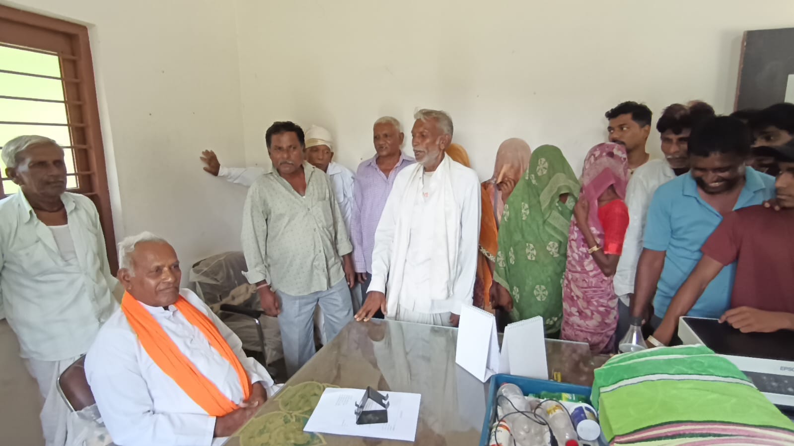 વાંટાવછોડાનાં ગ્રામજનોનો વિરોધ
