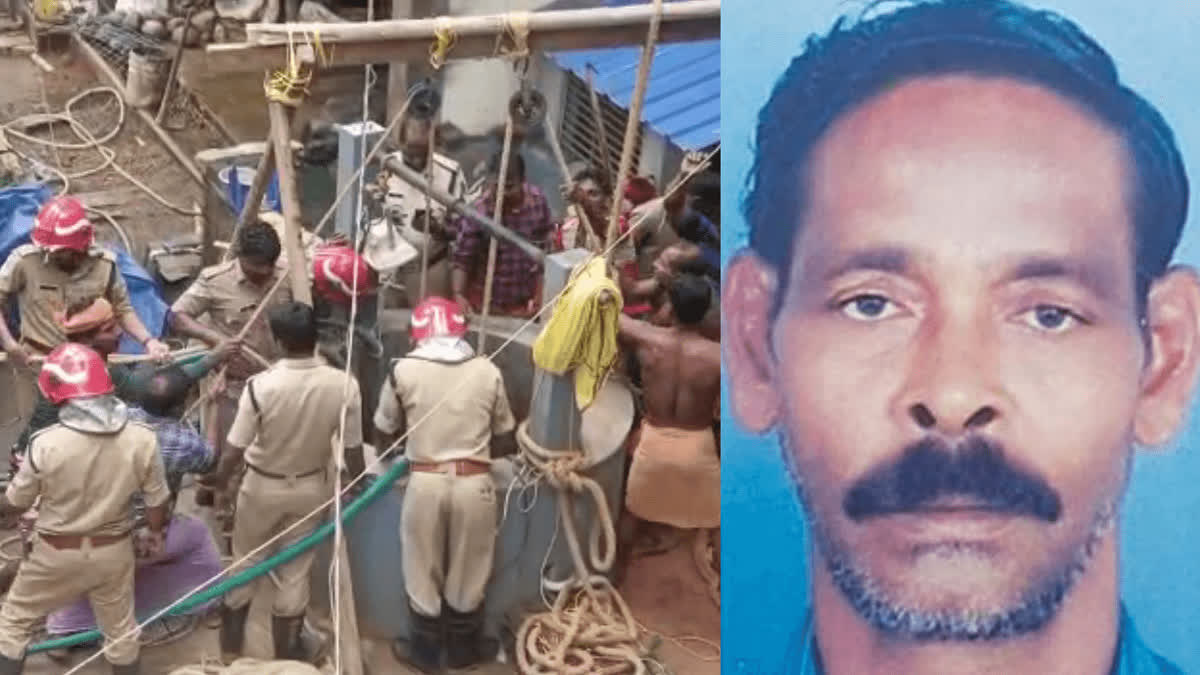 More than 48 hours after a man was accidentally buried alive under the soil inside a well near Vizhinjam here, his lifeless body was partially cleared of sediments on Monday after strenuous and continuous efforts by Fire force personnel, police and volunteers.