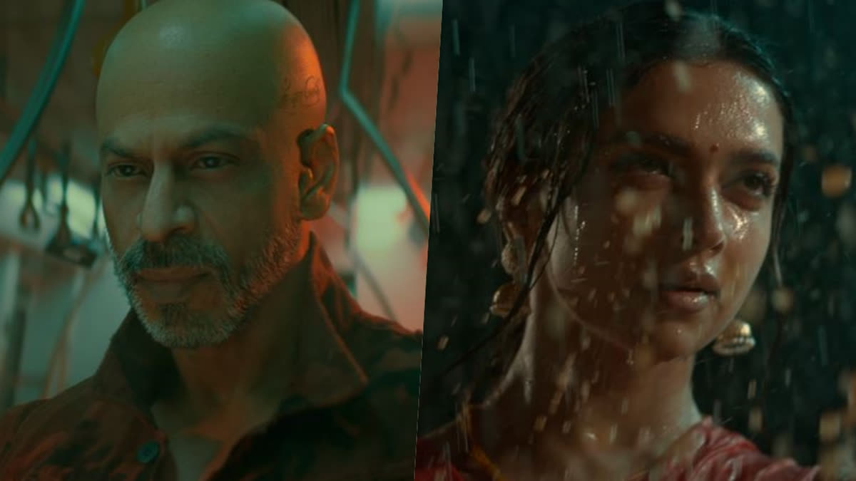 Jawan Prevue Highlights From Shah Rukh Khan S Bald Look To Deepika Padukone S Cameo Atlee S