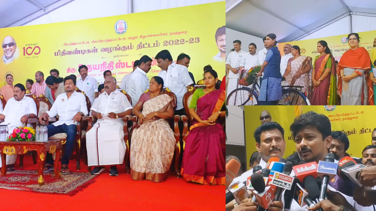 Minister Udhayanidhi Stalin has said that Annamalai is not capable to talking about the magalir urimai thogai