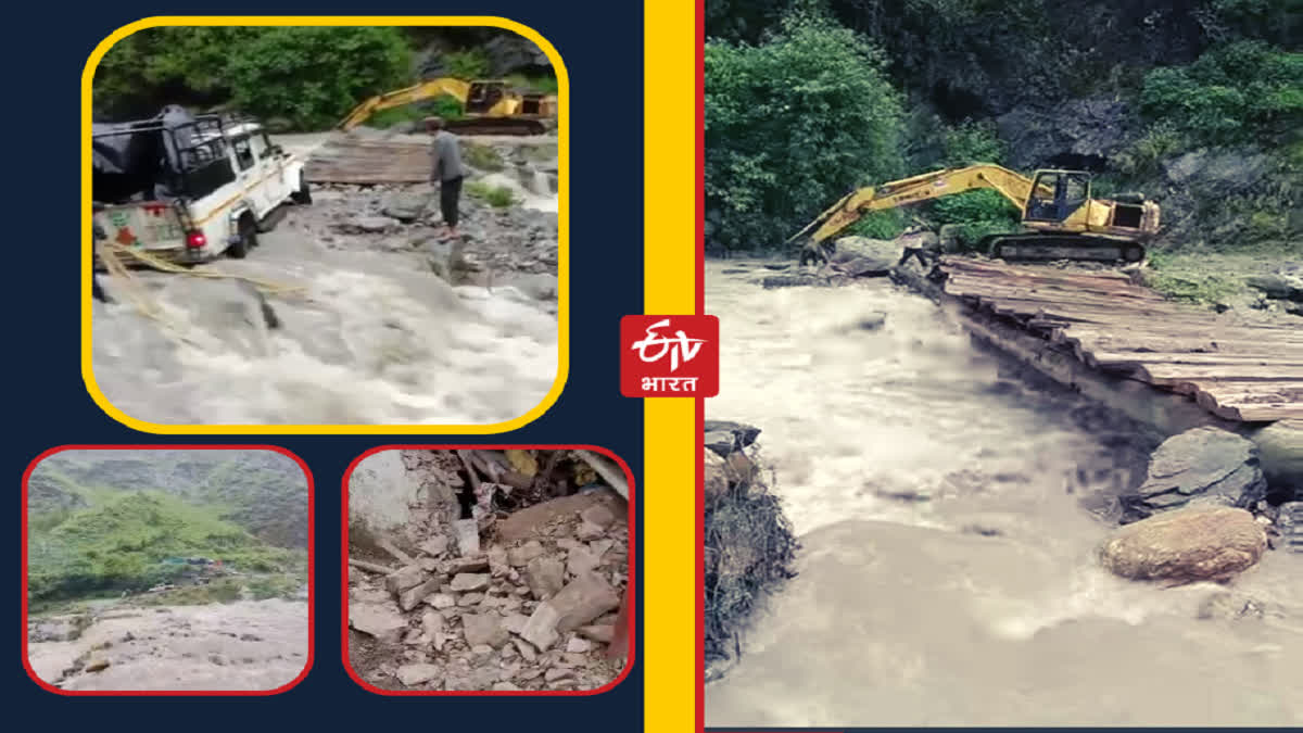 Monsoon rains in Uttarakhand