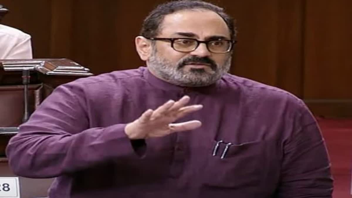 IT Minister Rajeev Chandrasekhar