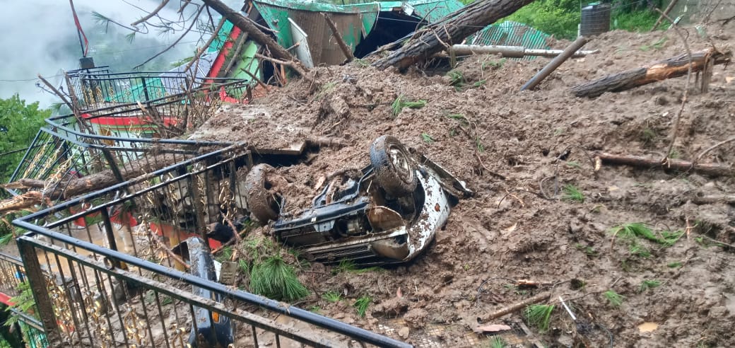 Landslide in Himachal.