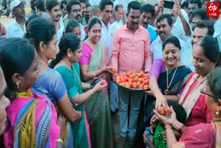 free distribution of tomato in trippur
