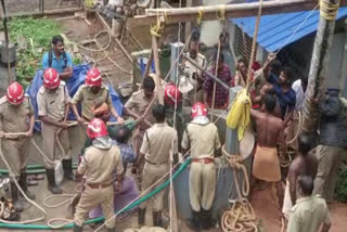 worker trapped in well  vizhinjam  worker trapped in well rescue mission  maharaj  വിഴിഞ്ഞം  മഹാരാജിനെ കണ്ടെത്തി  മഹാരാജ് രക്ഷാദൗത്യം  വിഴിഞ്ഞം കിണര്‍  ണറ്റില്‍ അകപ്പട്ടെ തമിഴ്‌നാട് സ്വദേശി