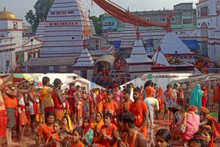 Dumka Devotees thronged Basukinath Dham