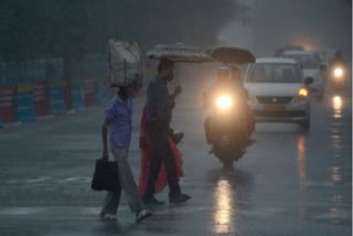 Kerala Rain  മഴ മുന്നറിയിപ്പ്  കാലാവസ്ഥ നിരീക്ഷണ കേന്ദ്രം  ഒറ്റപ്പെട്ട ശക്തമായ മഴയ്ക്ക് സാധ്യത  മൂന്ന് ജില്ലകളിൽ യെല്ലോ അലർട്ട്  Kerala Rain heavy rain for the next five days