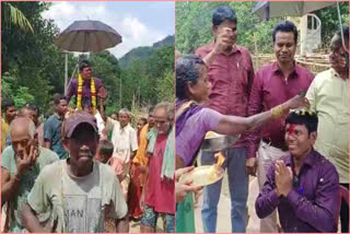 Villagers Paraded Teacher on Shoulders