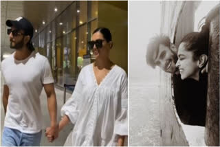 Bollywood actors Ranveer Singh and Deepika Padukone are one of the most loved couples in B-town and they never fail to impress their fans with their social media PDA. Ranveer and Deepika, who recently celebrated the former's birthday in Alibaug, were seen traveling back to Mumbai after celebrating his special day in the beach town.