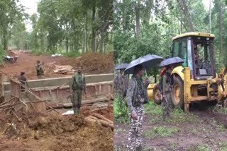 Development works underway in Narayanpur