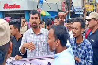 SMSS protest in Sivsagar