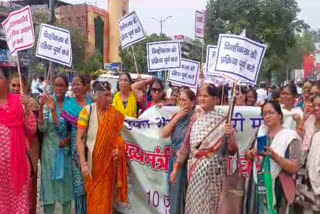 Uttarakhand State Agitators Marched to CM Residence