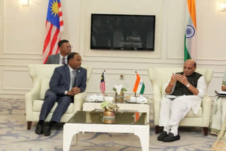 Defence Minister Rajnath Singh meets Malaysia's top leadership