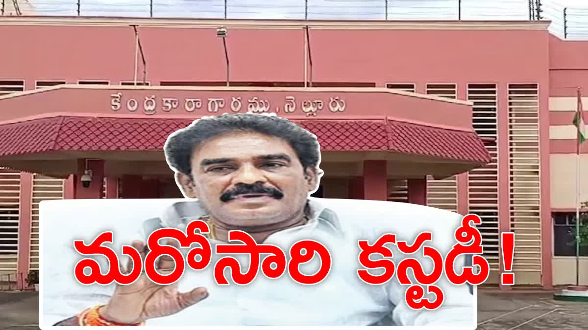 EX MLA Pinnelli Ramakrishna Reddy Police Custody